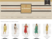 Tablet Screenshot of laindianacolonial.com